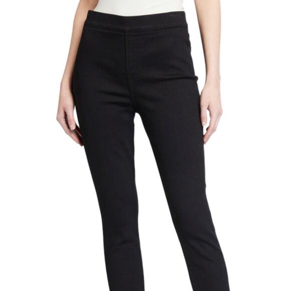 NWT - Jen7 by 7 for All Mankind  Comfort Skinny Jeans in black wash Size 12 - Picture 2 of 7